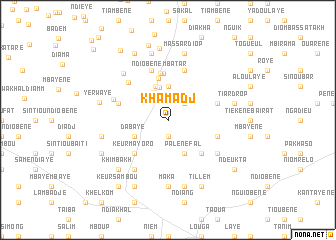 map of Khamadj