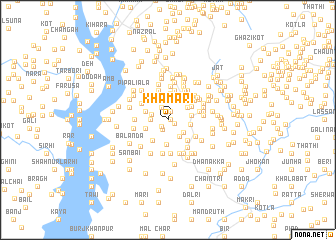 map of Khamāri