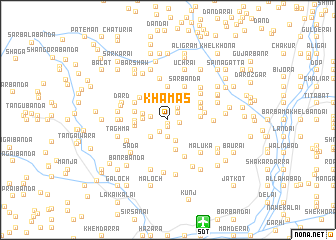 map of Khamās