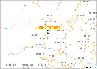 map of Khāmāta Narai