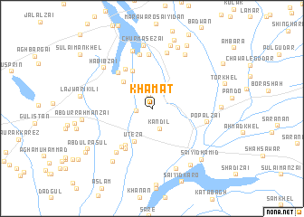 map of Khāmat