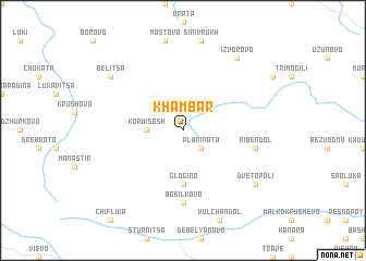 map of Khambar