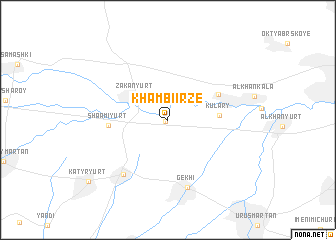 map of Khambi-Irze