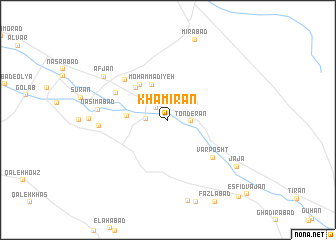 map of Khamīrān