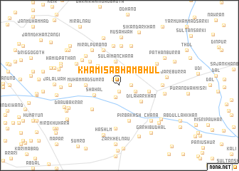 map of Khamisa Bhambhul