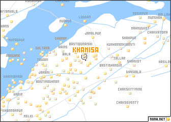 map of Khamīsa