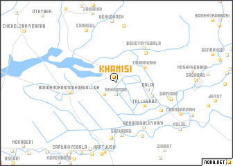 map of Khamīsī