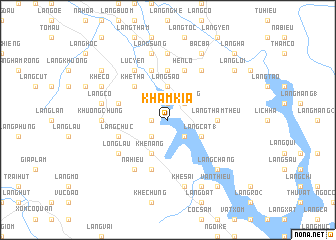 map of Khâm Kìa