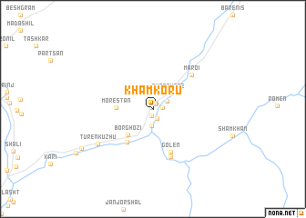 map of Khamkoru