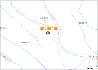 map of Khanabad