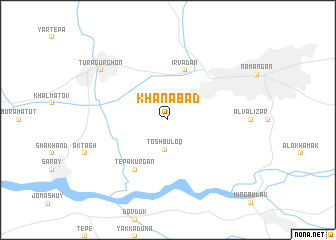 map of Khanabad