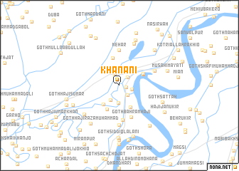 map of Khānani