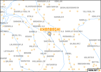 map of Khān Bāghī