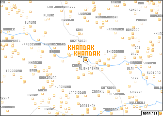 map of Khandak