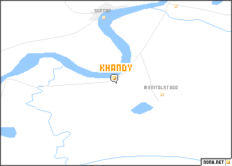 map of Khandy