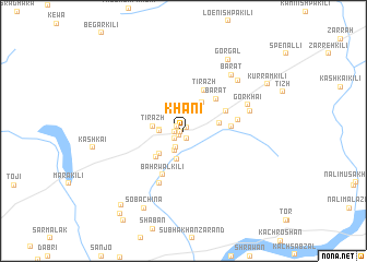 map of Khāni