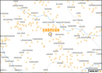map of Khānkāh