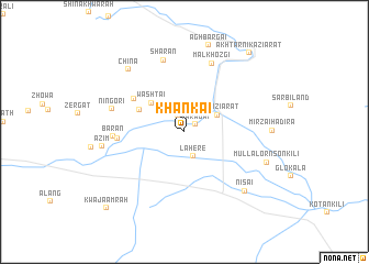 map of Khānkai