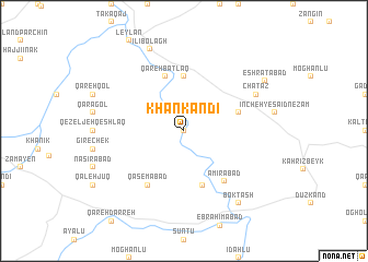 map of Khān Kandī