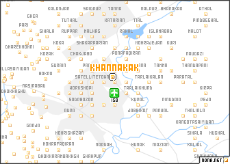 map of Khanna Kak