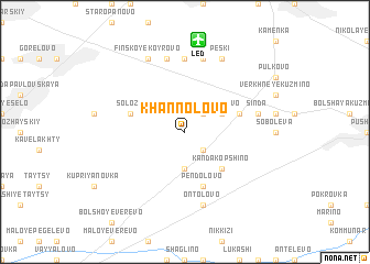 map of Khannolovo