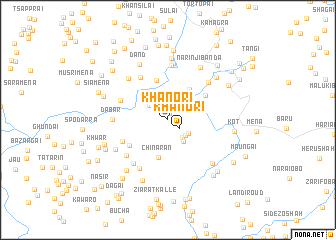 map of Khanori