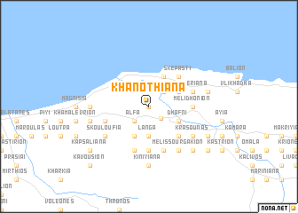map of Khanothianá