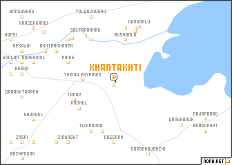 map of Khān Takhtī