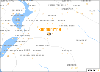 map of Khānūnīyah