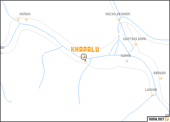 map of Khapalu