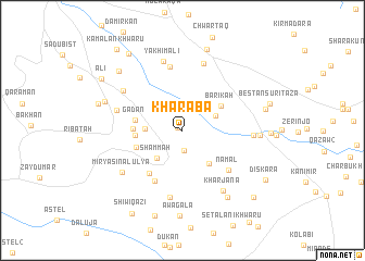 map of Kharāba