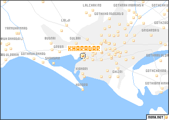 map of Khāradar