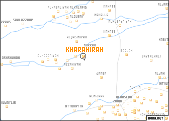 map of Kharāhirah