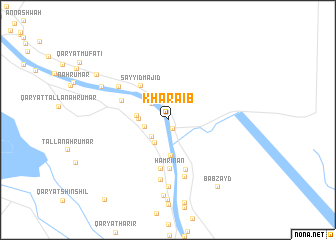 map of Kharāʼib