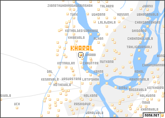 map of Kharal