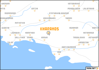 map of Kharamós
