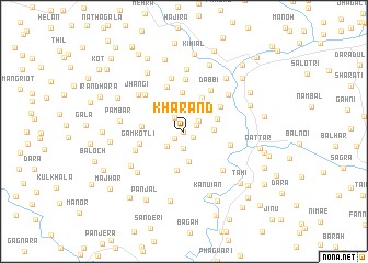 map of Kharānd