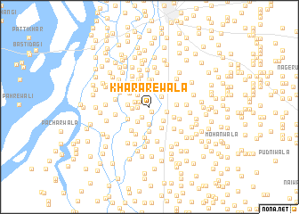 map of Khararewāla