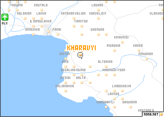 map of Kharavyí