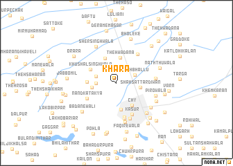 map of Khāra