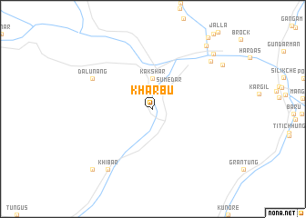 map of Kharbu