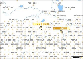 map of Khārchāil