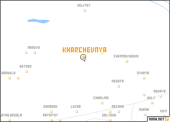 map of Kharchevnya