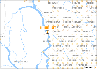 map of Khārhāt