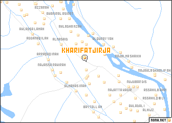 map of Khārifat Jirjā