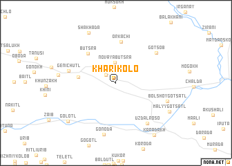 map of Kharikolo