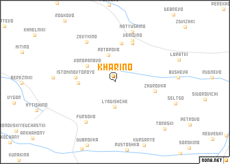 map of Kharino