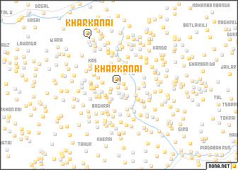 map of Kharkanai