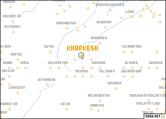 map of Kharkesh