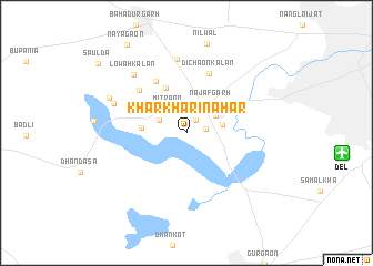 map of Kharkhari Nāhar
